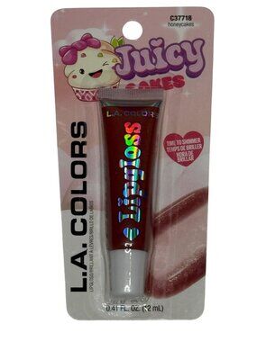 LA Colors Juicy Cakes Lip Gloss Honeycakes Shimmer New
